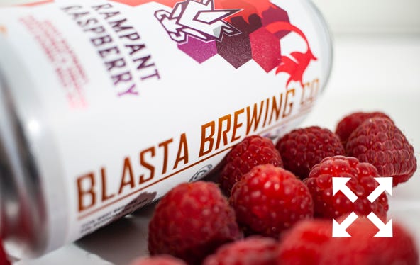 Raspberry Sour with Passionfruit and Hibiscus