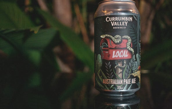 A local beer for locals