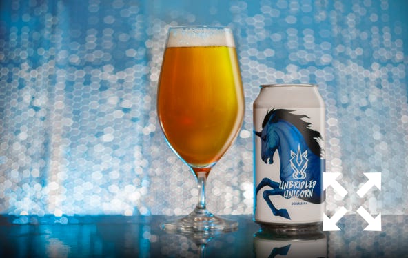 Blasta Brewing Unbridled Unicorn West Coast Double IPA