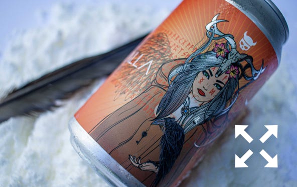 Passionfruit infused IPA from Valhalla